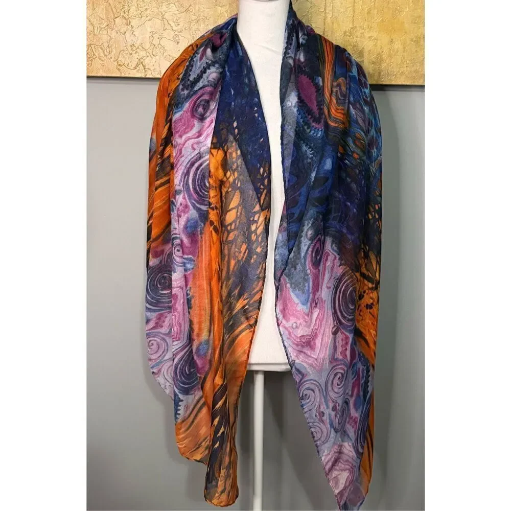 Torino Abstract Scarf
